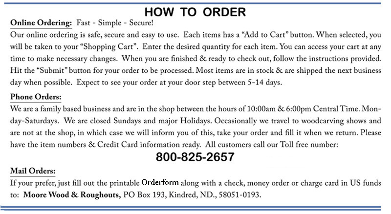 How To Order Part 1